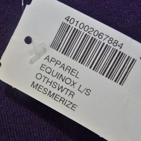 CHICO'S SIZE 3 PURPLE SWEATER (SIZE 16) - Picture 6 of 8